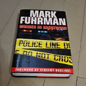Murder in Brentwood Hardcover Book
